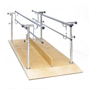 ราวฝึกเดิน 2 บาร์คู่ขนาน / 2 Parallel bars with board